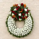 Corona de flores Fuentealbilla