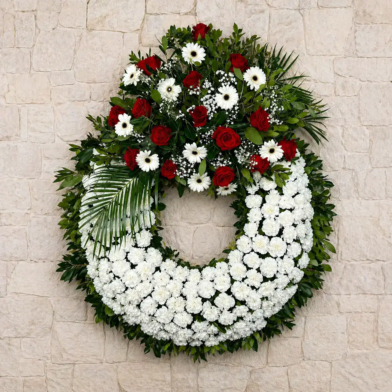 Corona de flores Higueruela