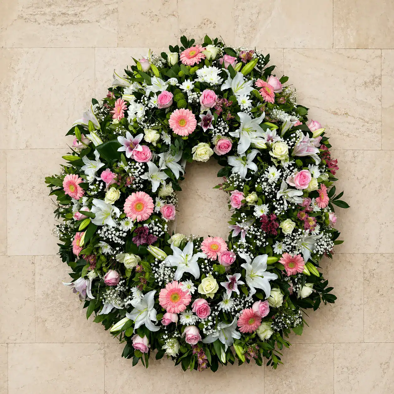 Corona de flores Almansa