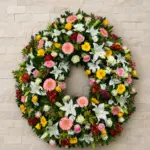 Corona de flores Vianos
