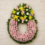 Corona de flores Masegoso