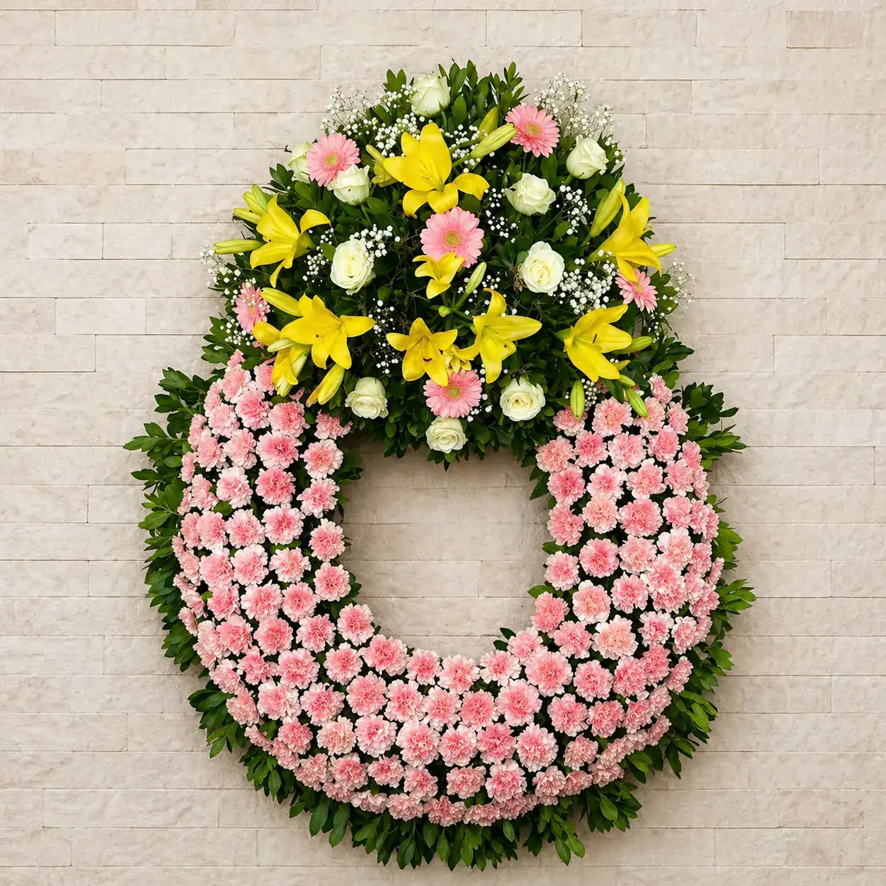 Corona de flores Masegoso