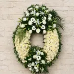 Corona de flores Madrigueras